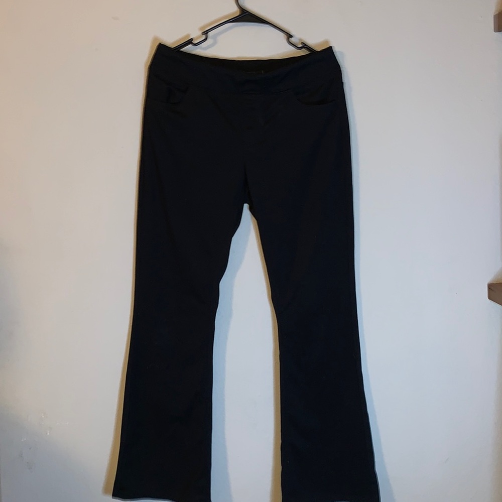 Lee natural fit flare jeggings.